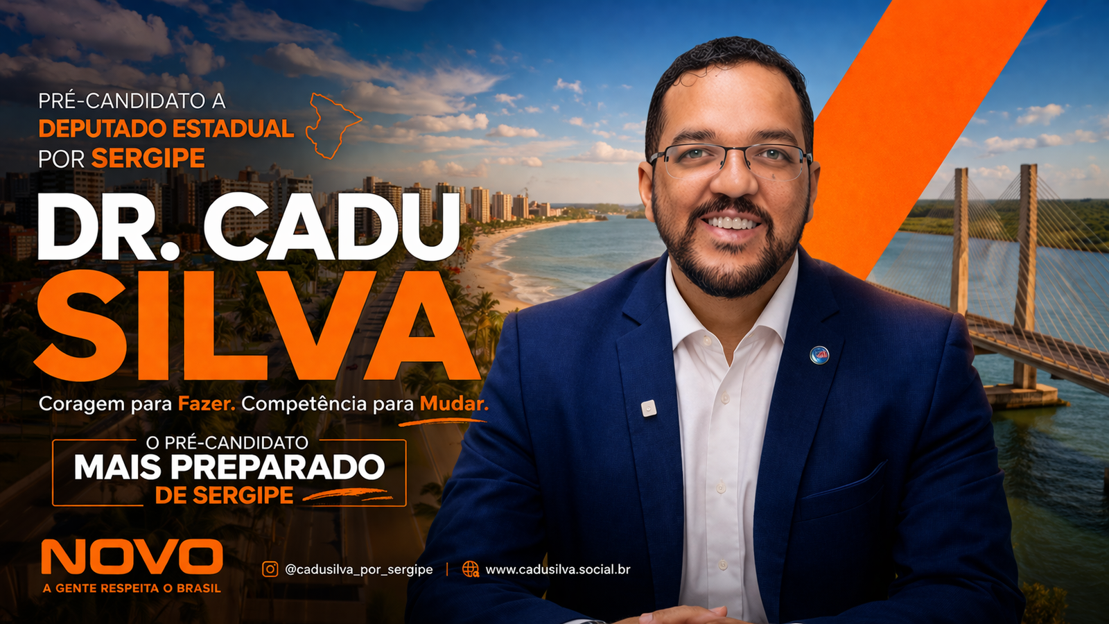 Dr. Cadu Silva - Pré-candidato a Deputado Estadual por Sergipe